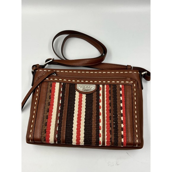 Brighton Handbags - Brighton Cate Crossbody Organizer Bag Bourbon NWT